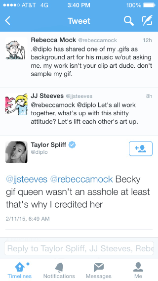 Illustration for article titled Diplo Steals Art, Sexually Harasses Artist